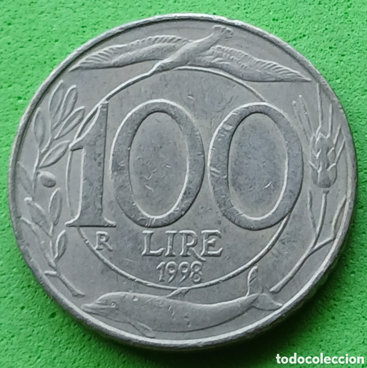 Monedas antiguas de Europa: Italia 100 liras 1998 km#159