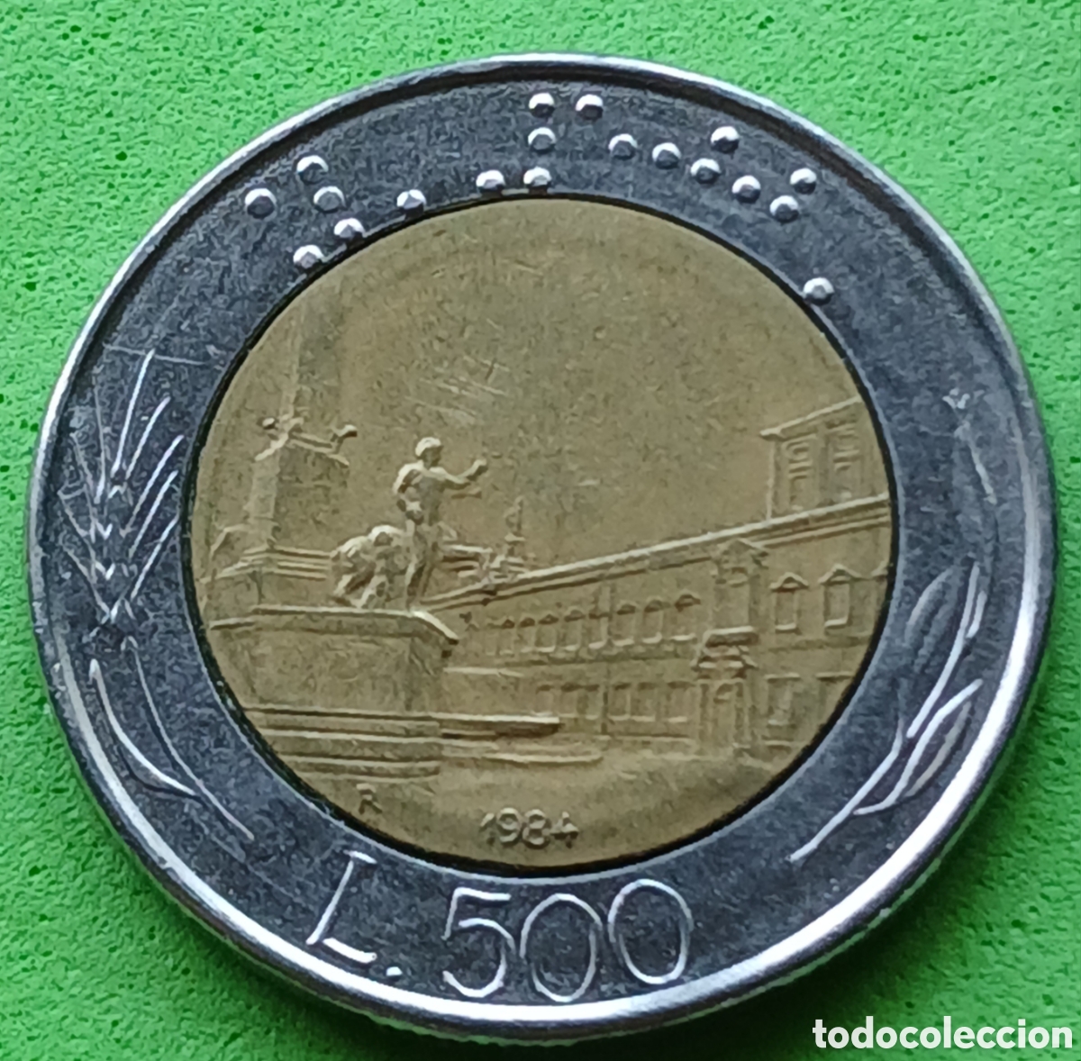 Monedas antiguas de Europa: Italia 500 liras 1984 km#111