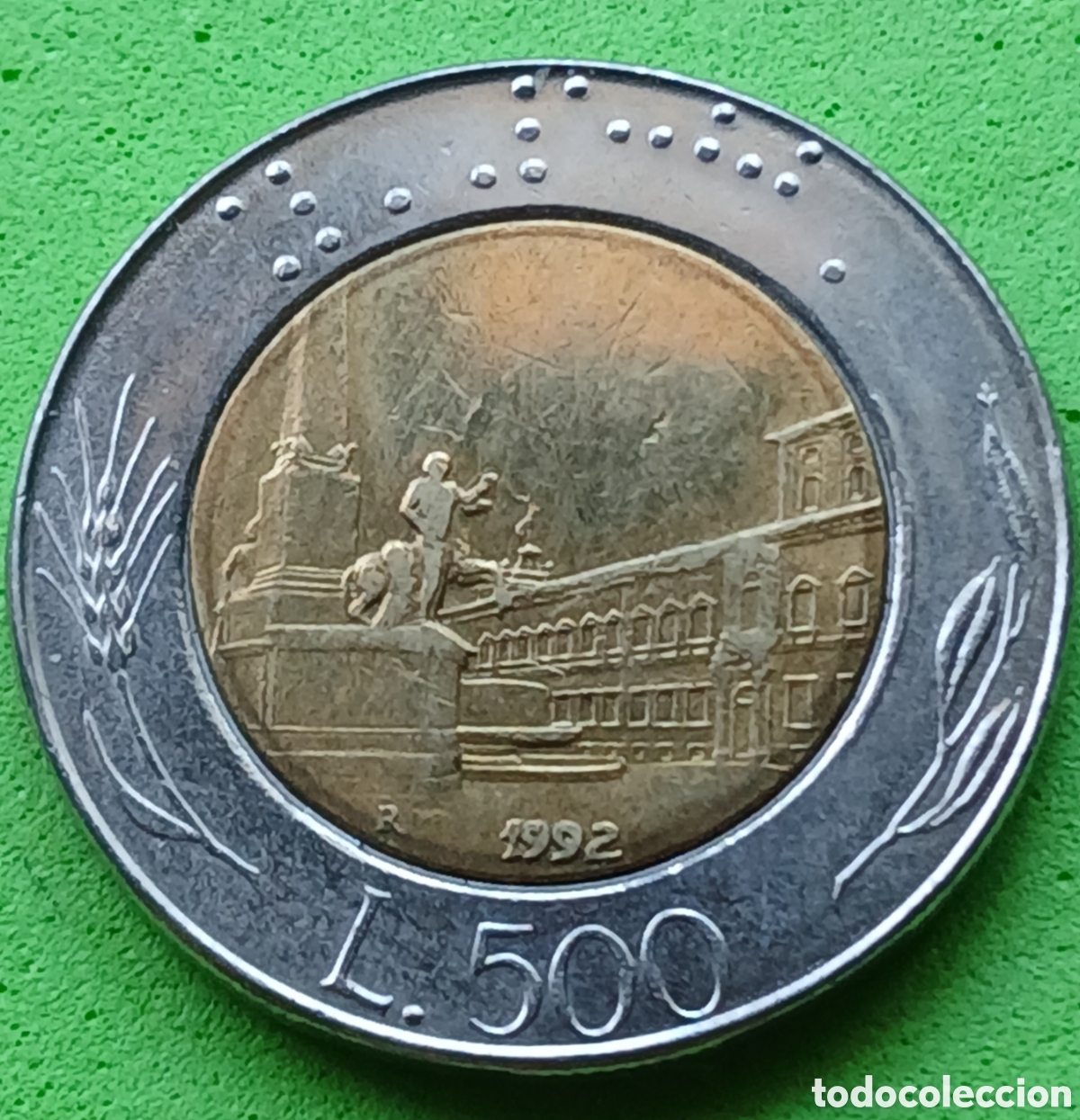 Monedas antiguas de Europa: Italia 500 liras 1992 km#111
