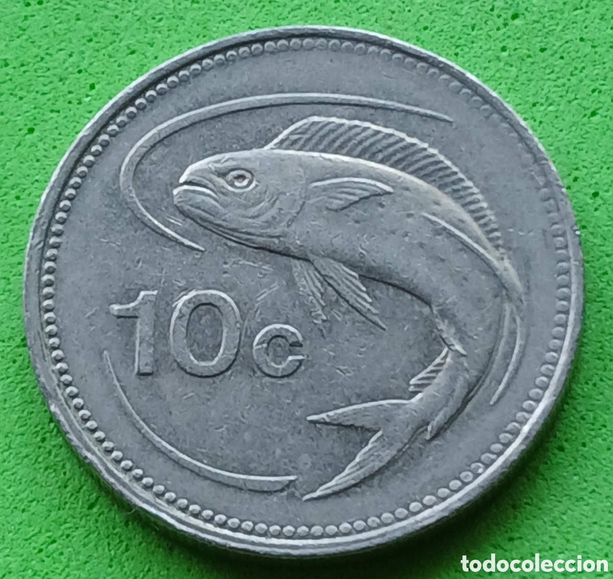 Monedas antiguas de Europa: Malta 10 cents 1991 km#96