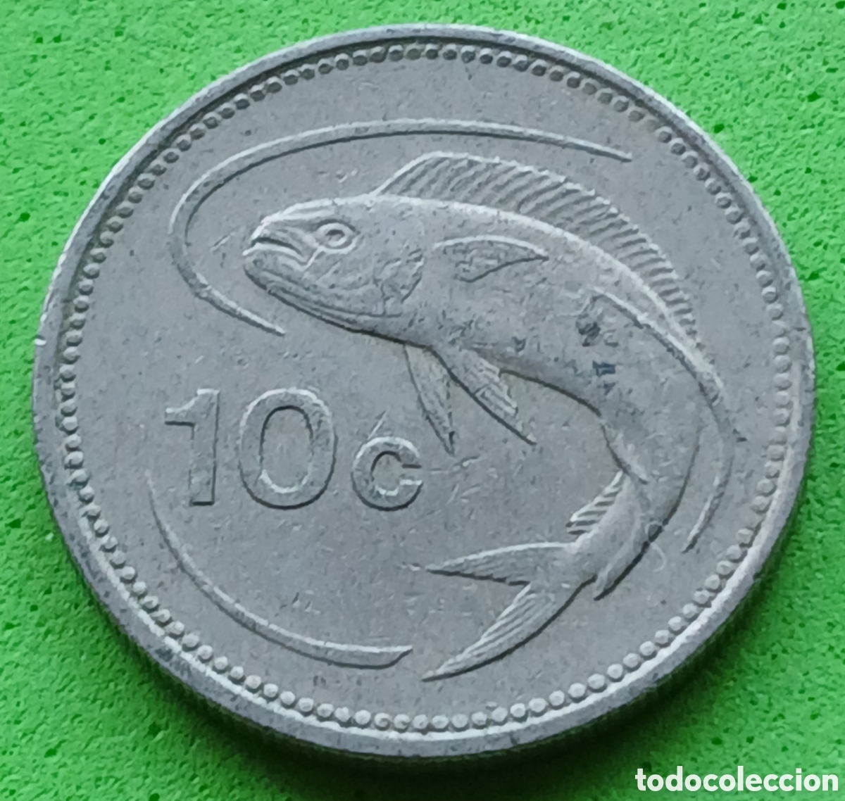 Monedas antiguas de Europa: Malta 10 cents 1986 km#76