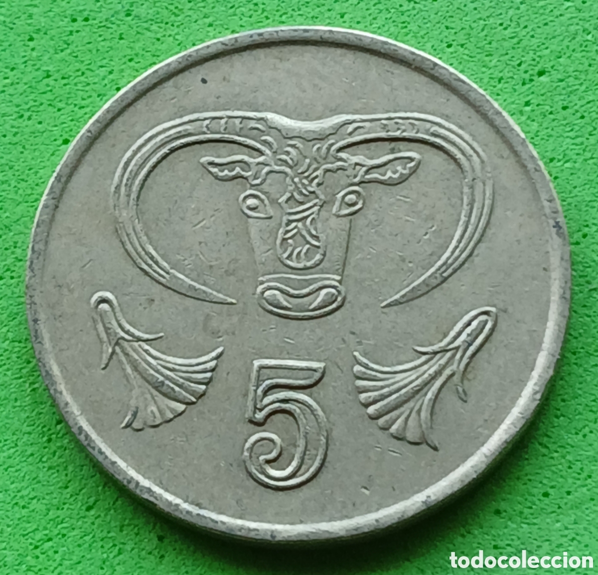 Monedas antiguas de Europa: Chipre 5 cents 1988 km#55.2