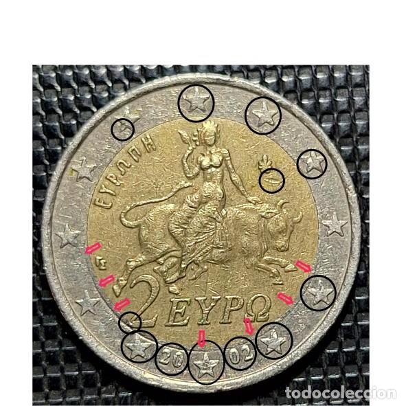 Monedas antiguas de Europa: Moneda 2 Euros Grecia 2002 S, RARA