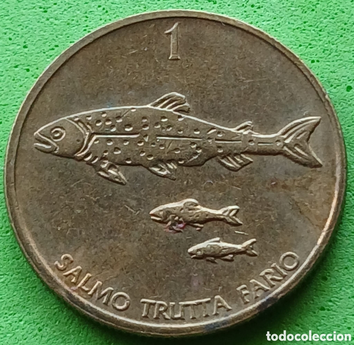 Monedas antiguas de Europa: Eslovenia 1 tolar 1996 km#4