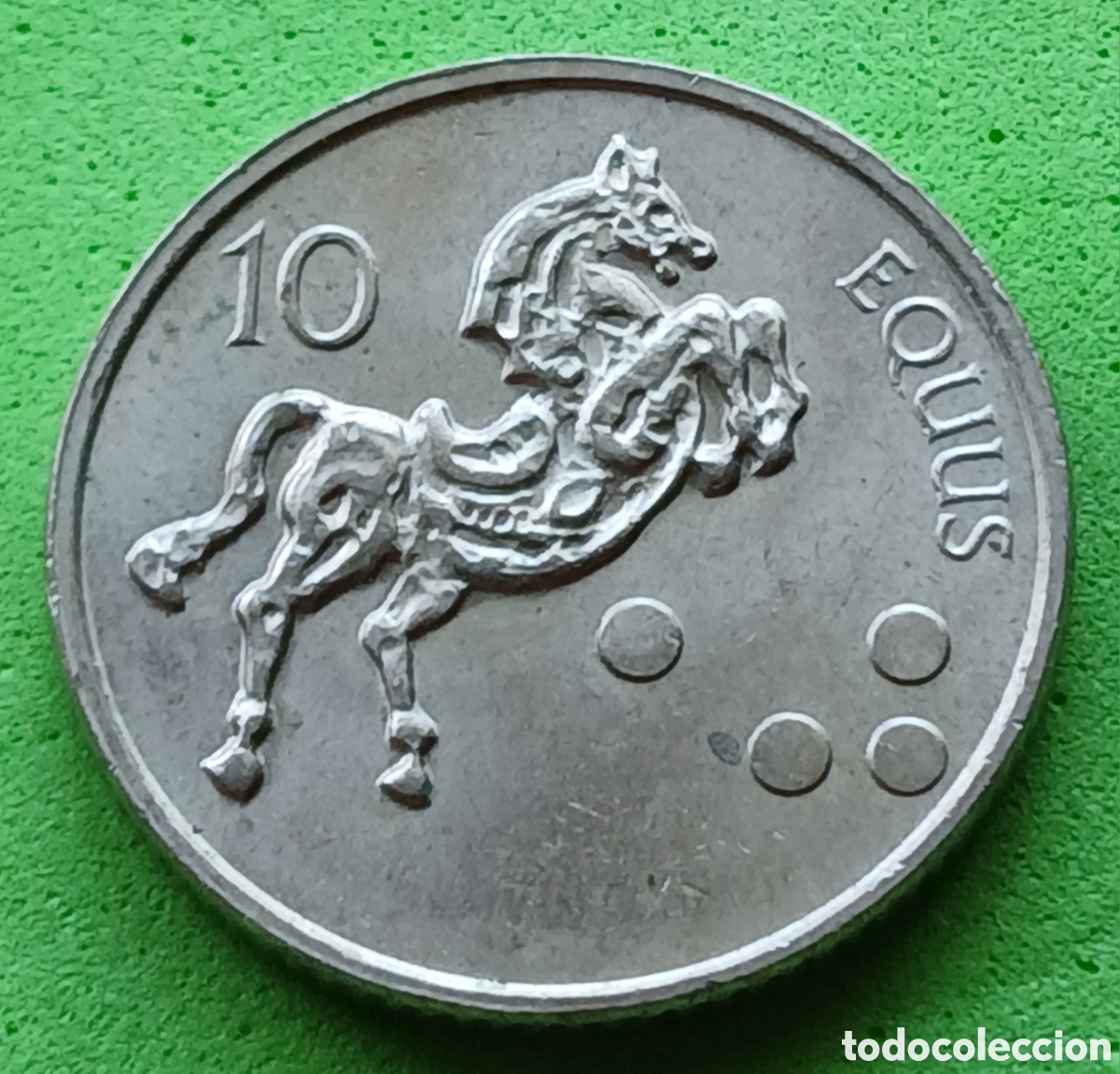Monedas antiguas de Europa: Eslovenia 10 tolarjev 2001 km#41