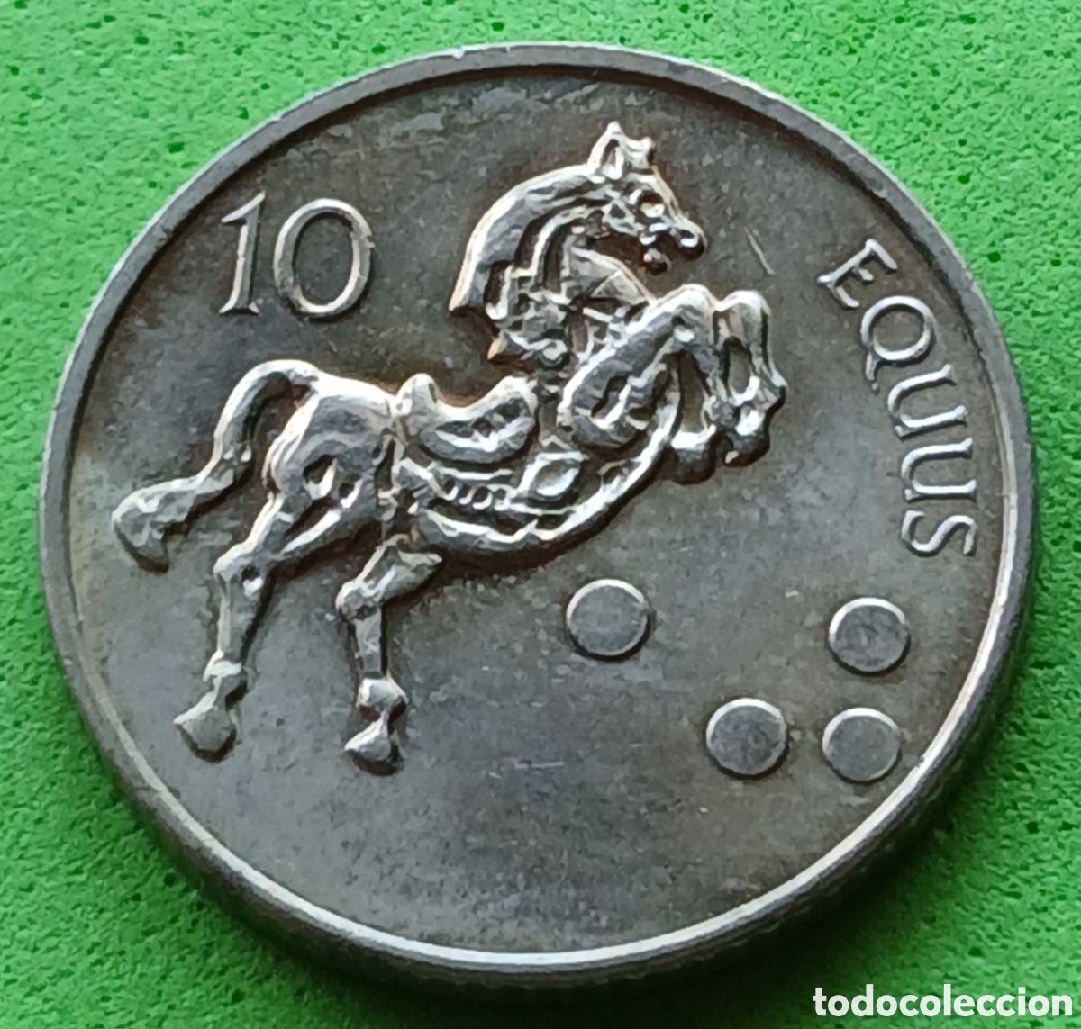 Monedas antiguas de Europa: Eslovenia 10 tolarjev 2001 km#41