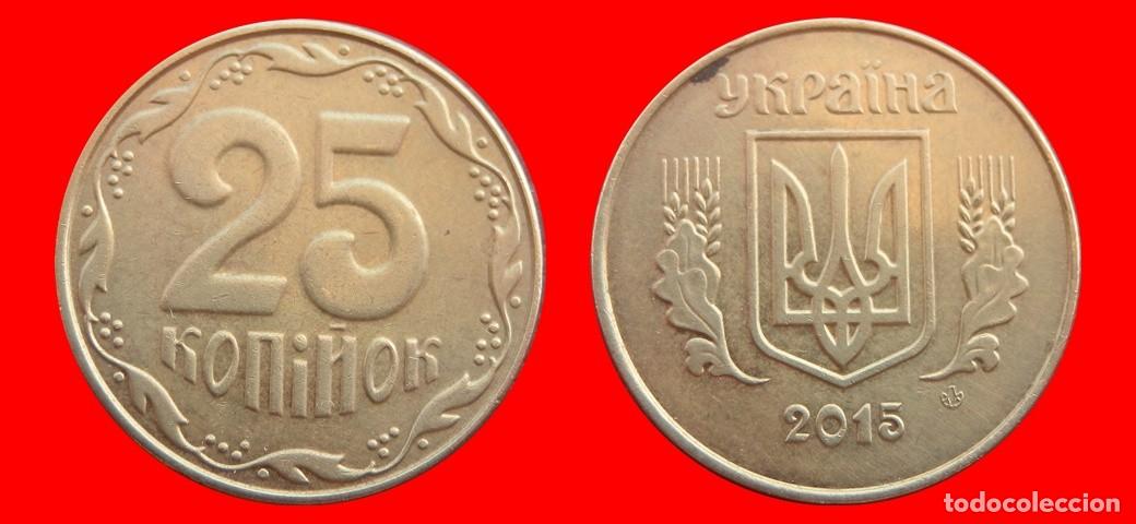 Monedas antiguas de Europa: 25 KOPIYOK KOPEKS 2015 UCRANIA-151937