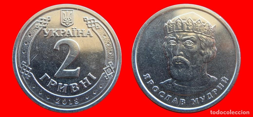 Monedas antiguas de Europa: 2 HRYVNI 2018 UCRANIA-151941