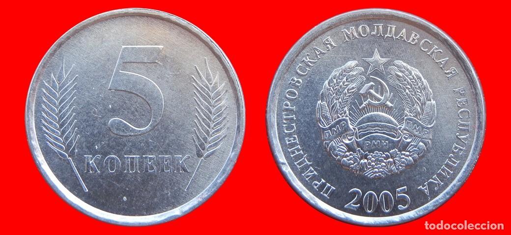 Monedas antiguas de Europa: 5 KOPEKS 2005 TRANSNISTRIA-151943