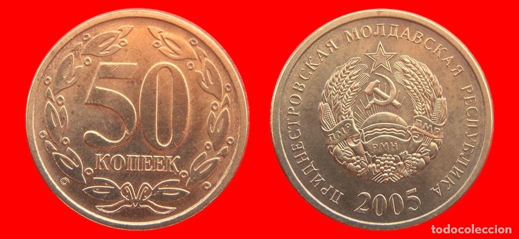 Monedas antiguas de Europa: 50 KOPEKS 2005 TRANSNISTRIA-151947