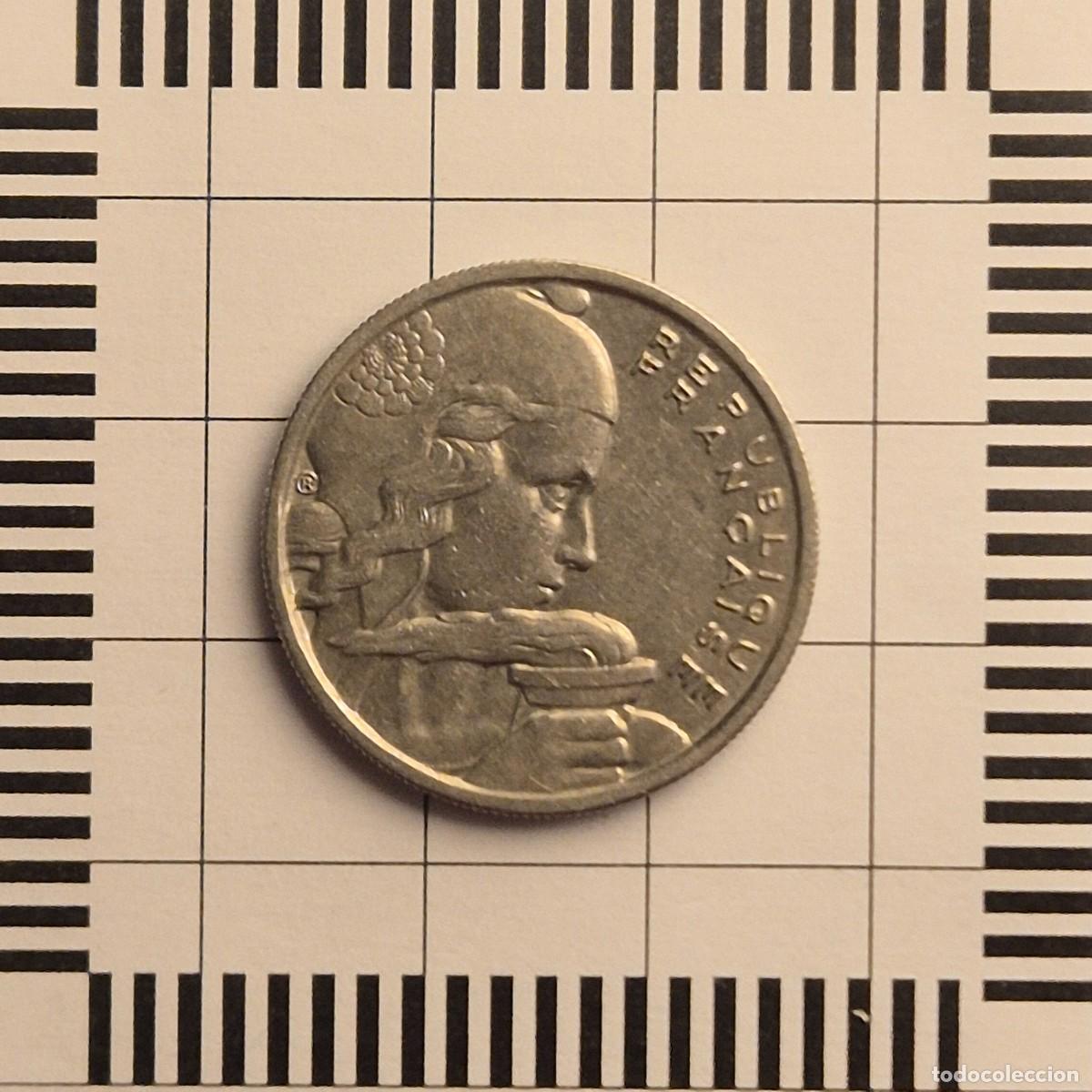Monnaies anciennes de Europe: 100 FRANCOS, FRANCIA. 1955 B. (KM#919.2).