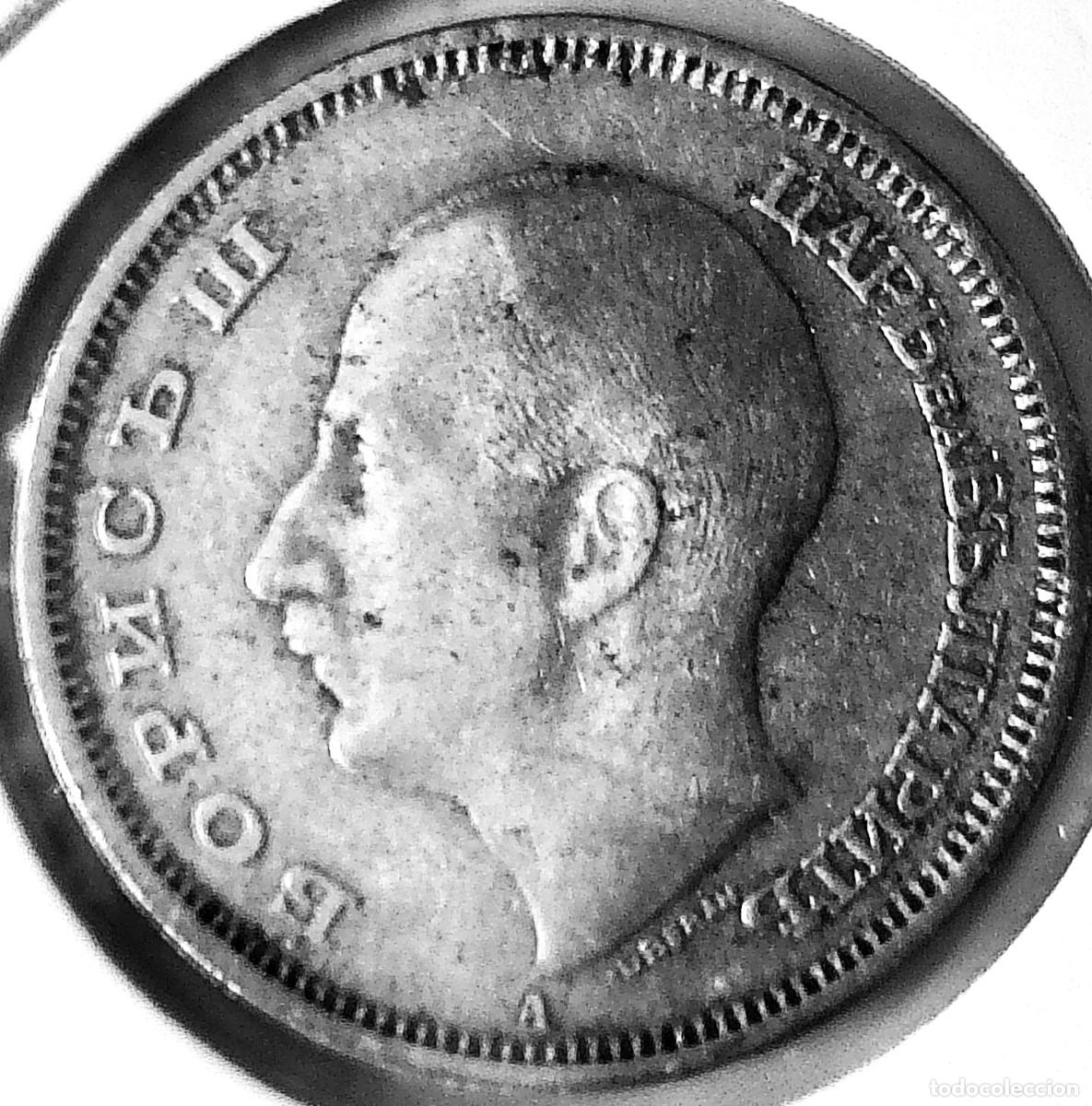 Monedas antiguas de Europa: BULGARIA (1918-1943) - 50 LEVA 1940 - ZAR BORIS III - F - 10 GR. CUPRONIQUEL - DIAMET 27 mm - KM#48a