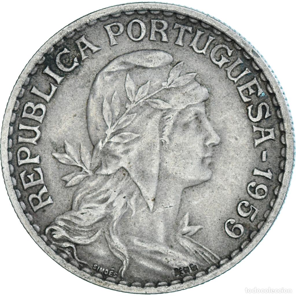 Monedas antiguas de Europa: [#1356824] Moneda, Portugal, Escudo, 1959