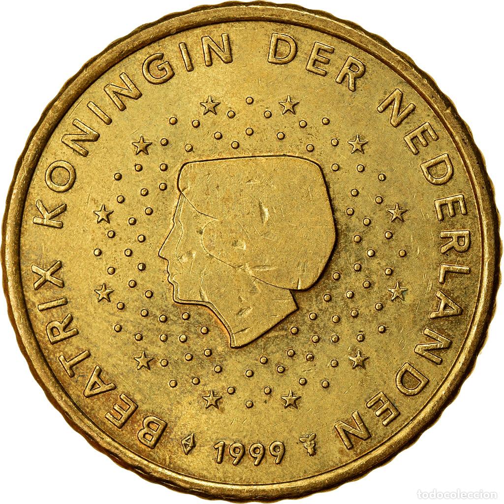Monedas antiguas de Europa: [#765477] Pa&iacute;ses Bajos, 50 Euro Cent, 1999, MBC, Lat&oacute;n, KM:239
