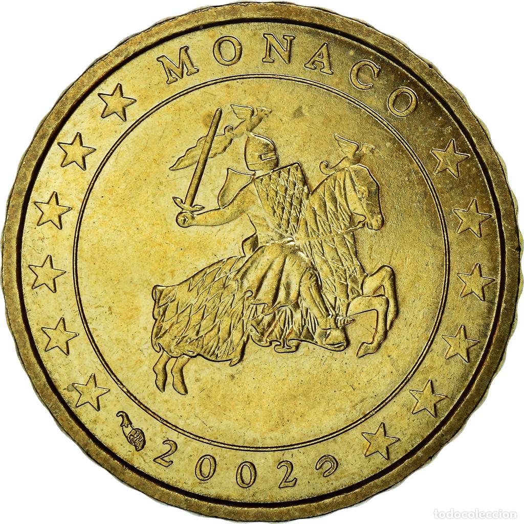 Monedas antiguas de Europa: [#761297] M&oacute;naco, 10 Euro Cent, 2002, SC, Lat&oacute;n, KM:170