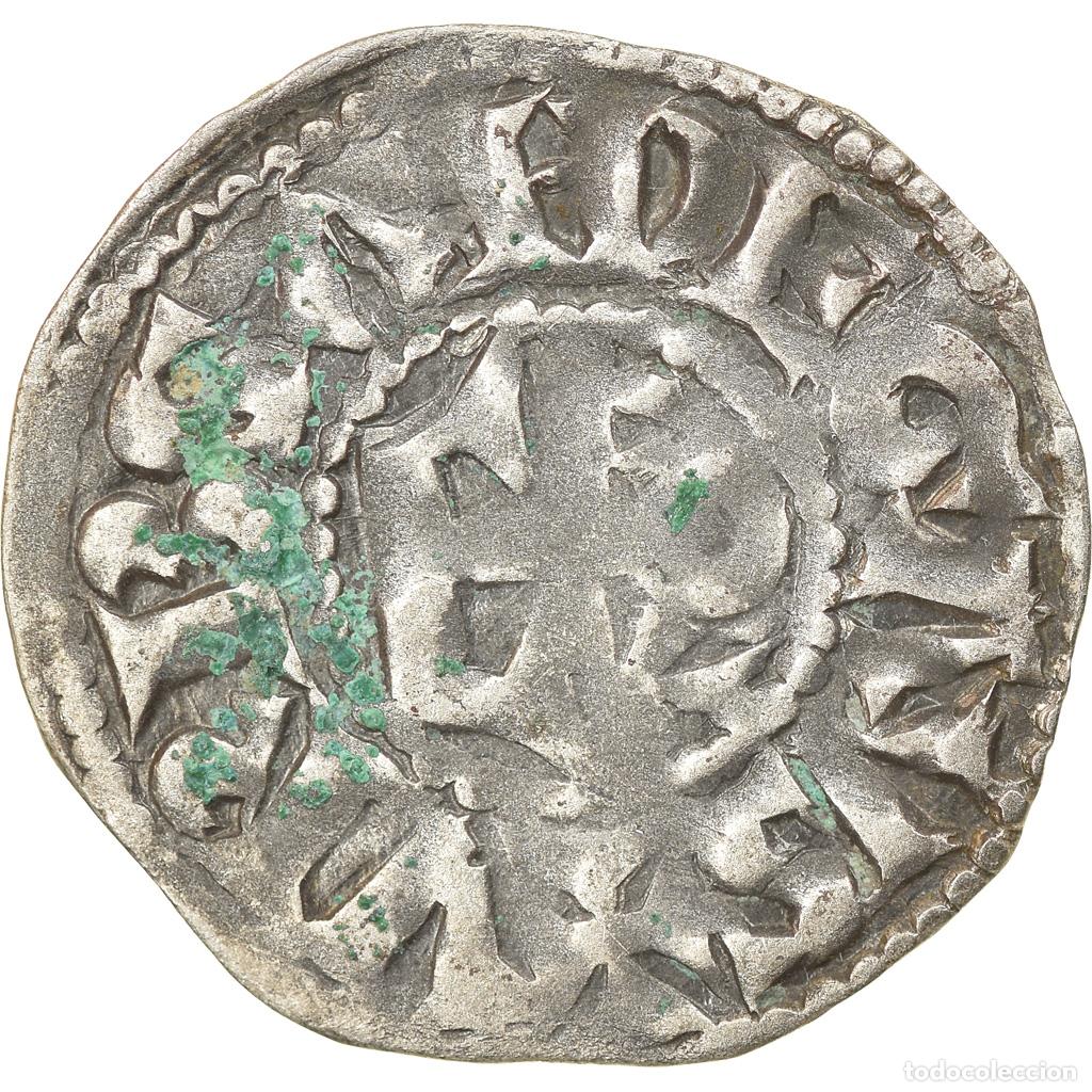 Monedas antiguas de Europa: [#875367] Moneda, Francia, Anjou, Foulques IV, Denarius, Angers, BC+, Plata, Boudeau:152