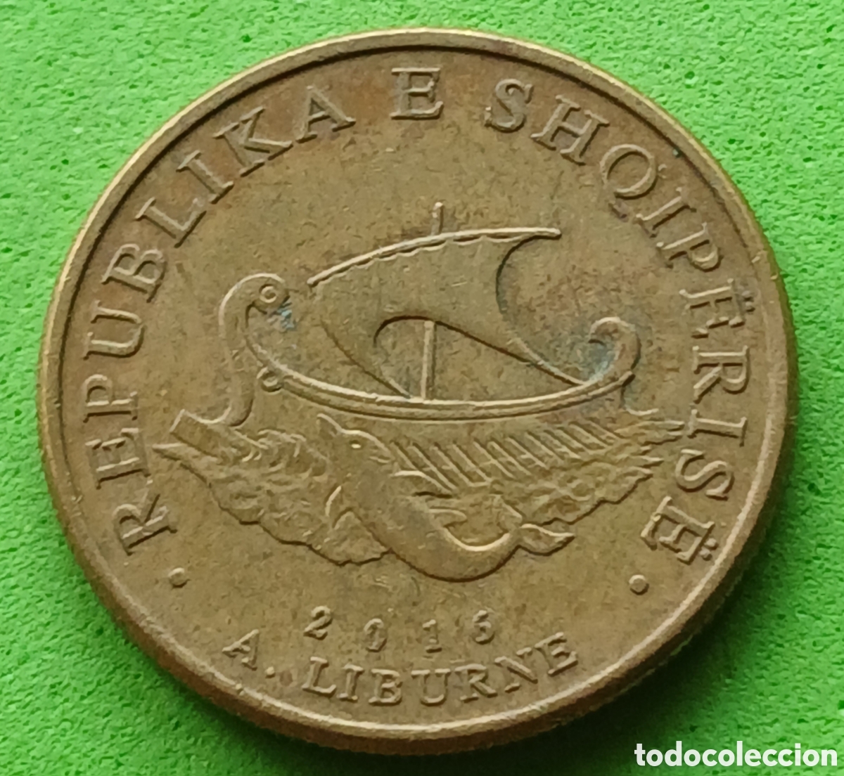 Monedas antiguas de Europa: Albania 20 leke 2016 km#78a