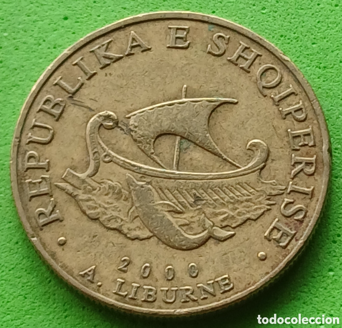 Monedas antiguas de Europa: Albania 20 leke 2000 km#78