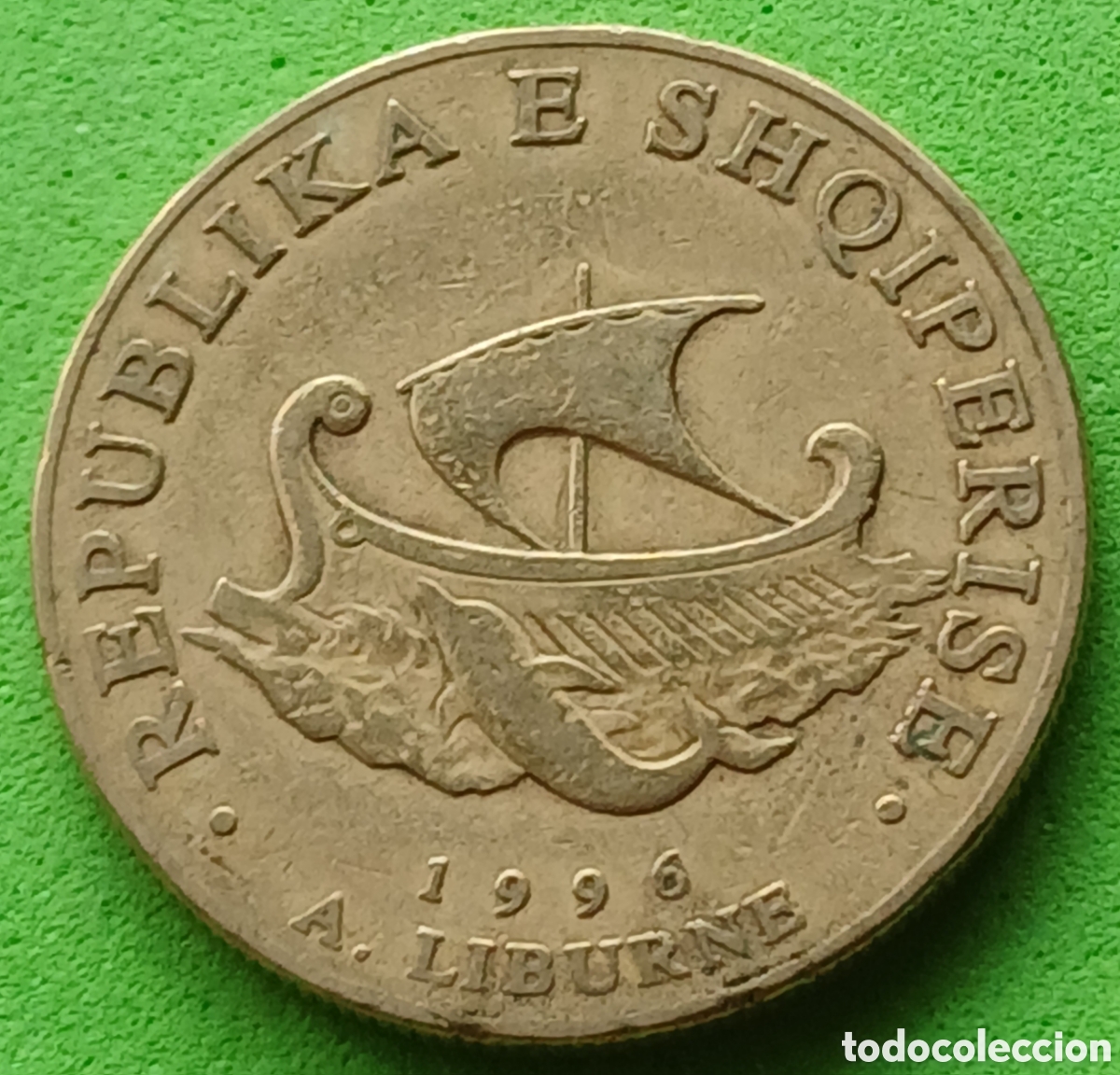Monedas antiguas de Europa: Albania 20 leke 1996 km#78