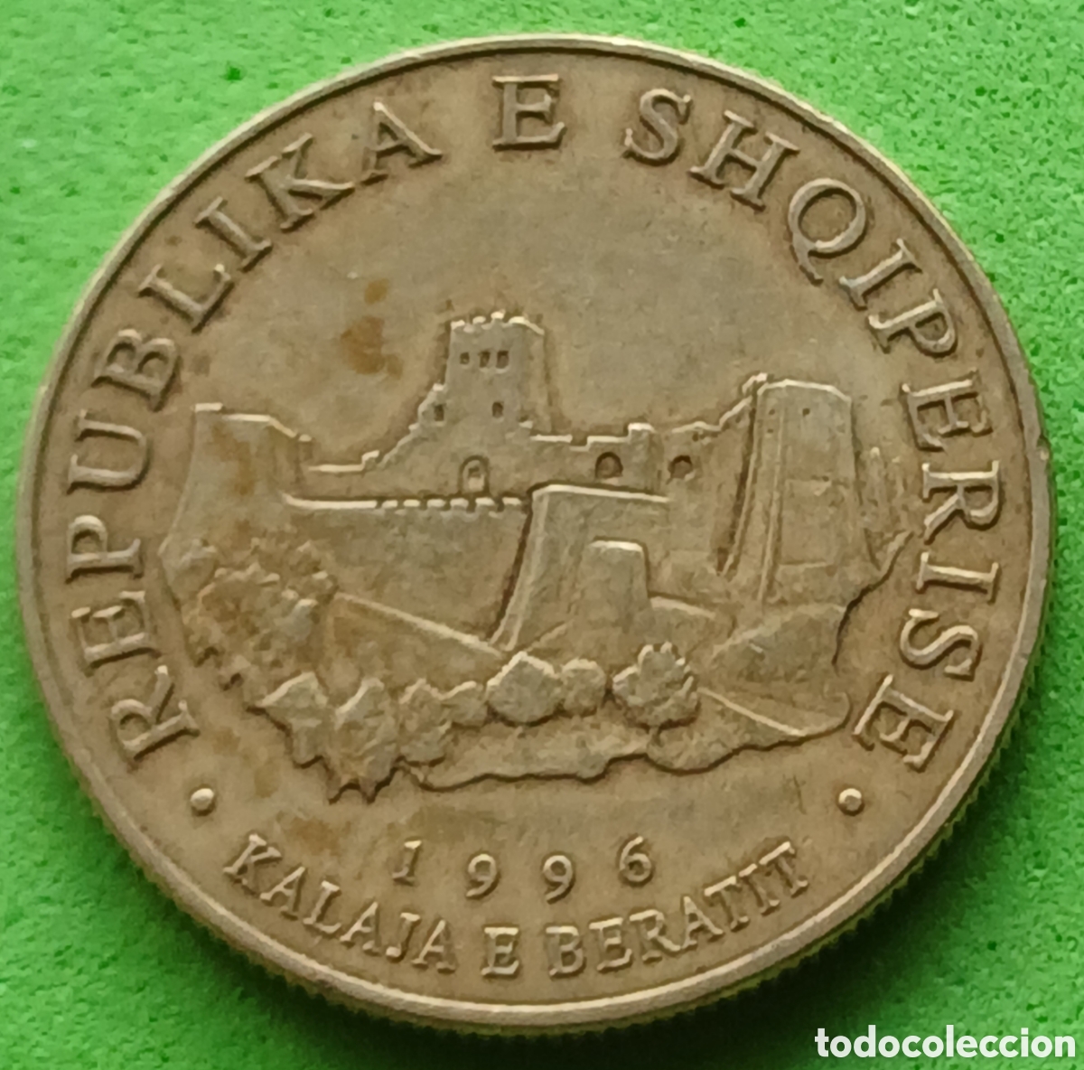 Monedas antiguas de Europa: Albania 10 leke 1996 km#77