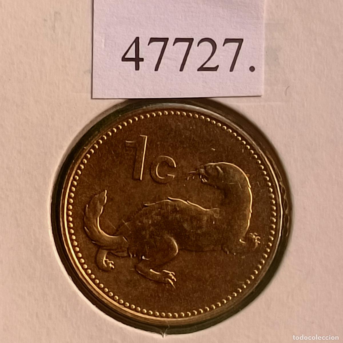 Monedas antiguas de Europa: Malta 1 c&eacute;ntimo 1998
