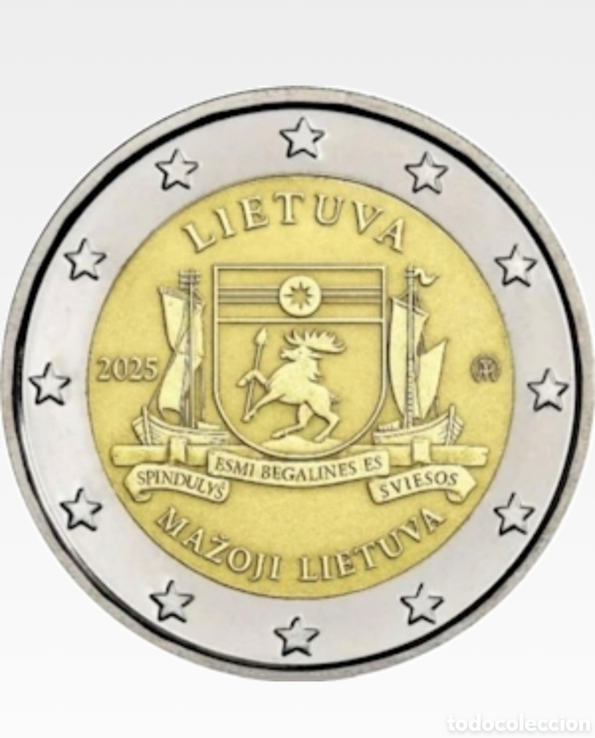 Monedas antiguas de Europa: Moneda conmemorativa 2 euros - 2025 - SC - Espa&ntilde;a - Lituania Menor