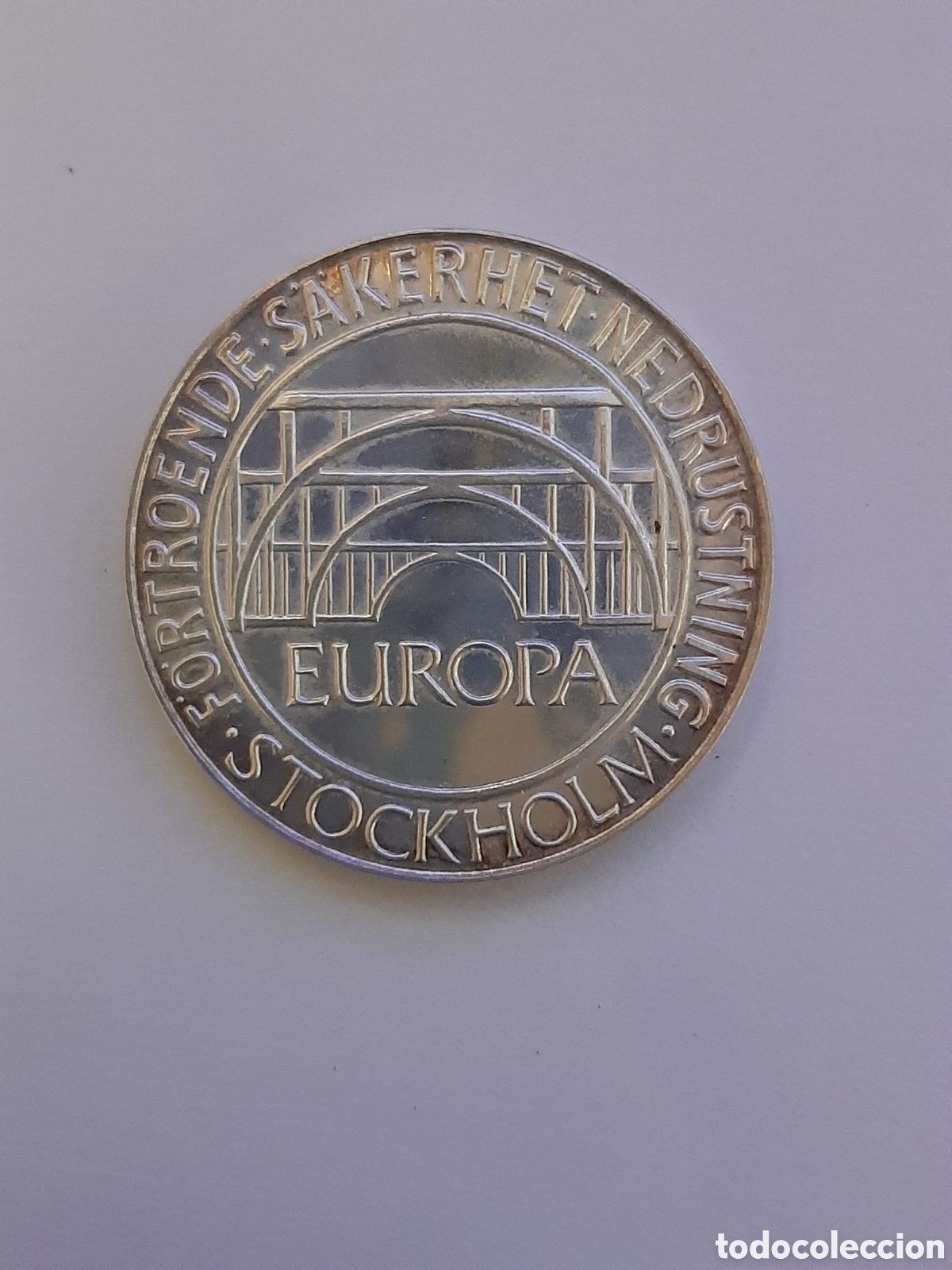 Monedas antiguas de Europa: SUECIA 100 KRONER 1984 PLATA 0'925-16 GRAMOS-