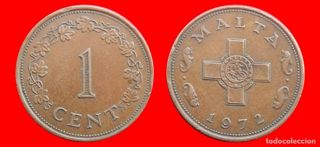 Monedas antiguas de Europa: 1 CENTIMO 1972 MALTA-151955