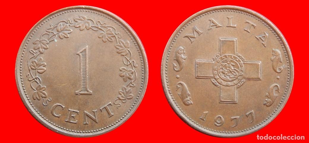 Monedas antiguas de Europa: 1 CENTIMO 1977 MALTA-151956