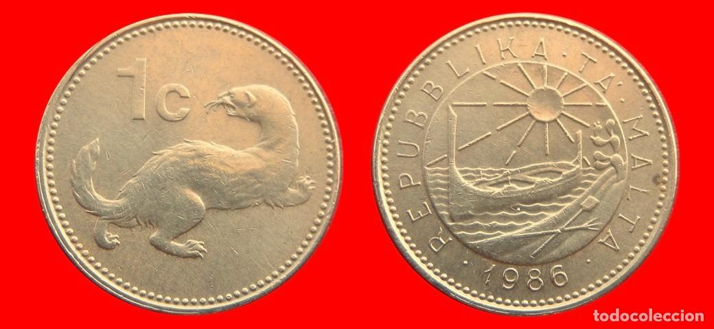 Monedas antiguas de Europa: 1 CENTIMO 1986 MALTA-151957