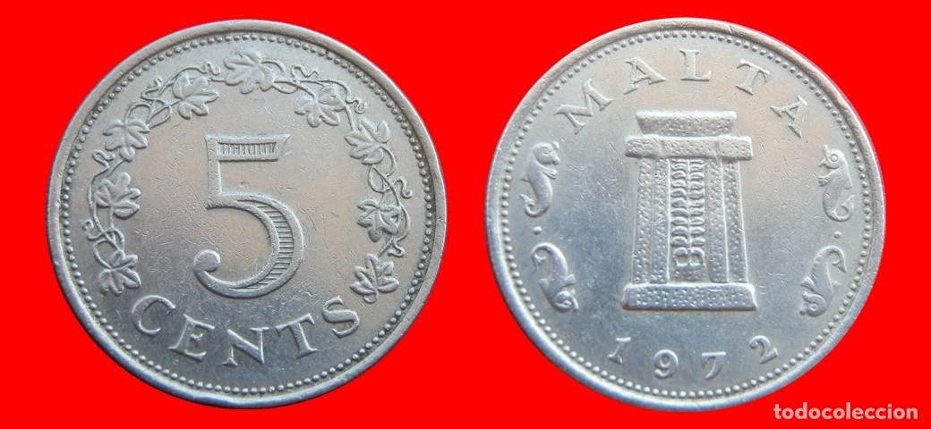 Monedas antiguas de Europa: 5 CENTIMOS 1972 MALTA-151963