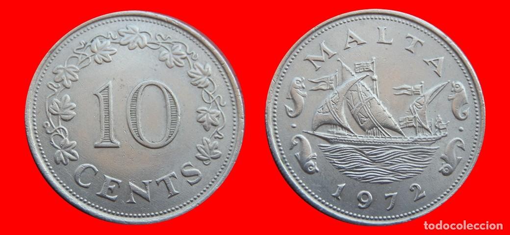 Monedas antiguas de Europa: 10 CENTIMOS 1972 MALTA-151966