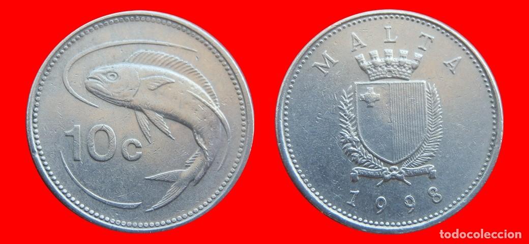 Monedas antiguas de Europa: 10 CENTIMOS 1998 MALTA-151967