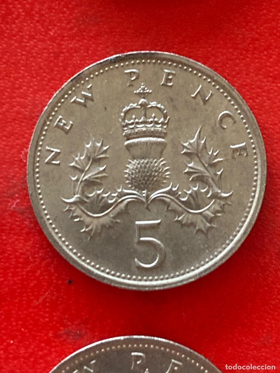 Monedas antiguas de Europa: M&uuml;nze M&uuml;nzen Umlaufm&uuml;nze Gro&szlig;britannien 5 Pence 1980