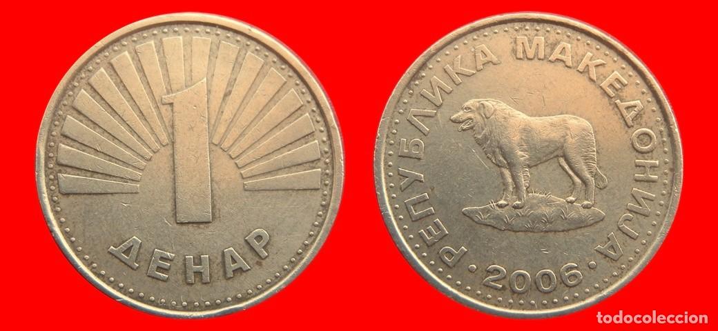 Monedas antiguas de Europa: 1 DINAR 2006 MACEDONIA-151972