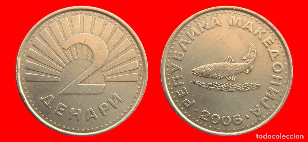 Monedas antiguas de Europa: 2 DINARES 2006 MACEDONIA-151976