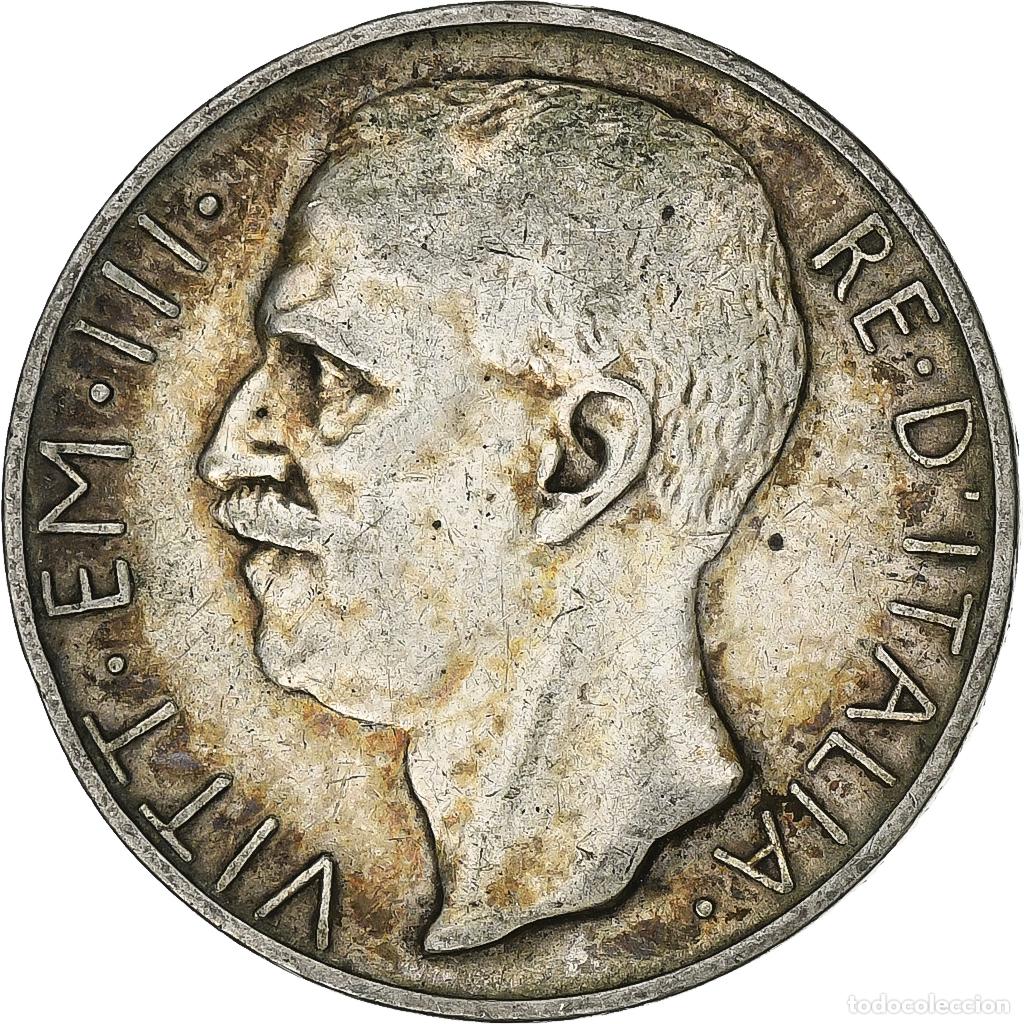 Monedas antiguas de Europa: [#1121052] Italia, Vittorio Emanuele III, 10 Lire, 1927, Rome, Plata, MBC, KM:68.2