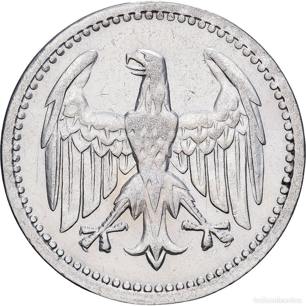 Monedas antiguas de Europa: [#1545507] Alemania, 3 Mark, 1924, Berlin, Plata, MBC, KM:43