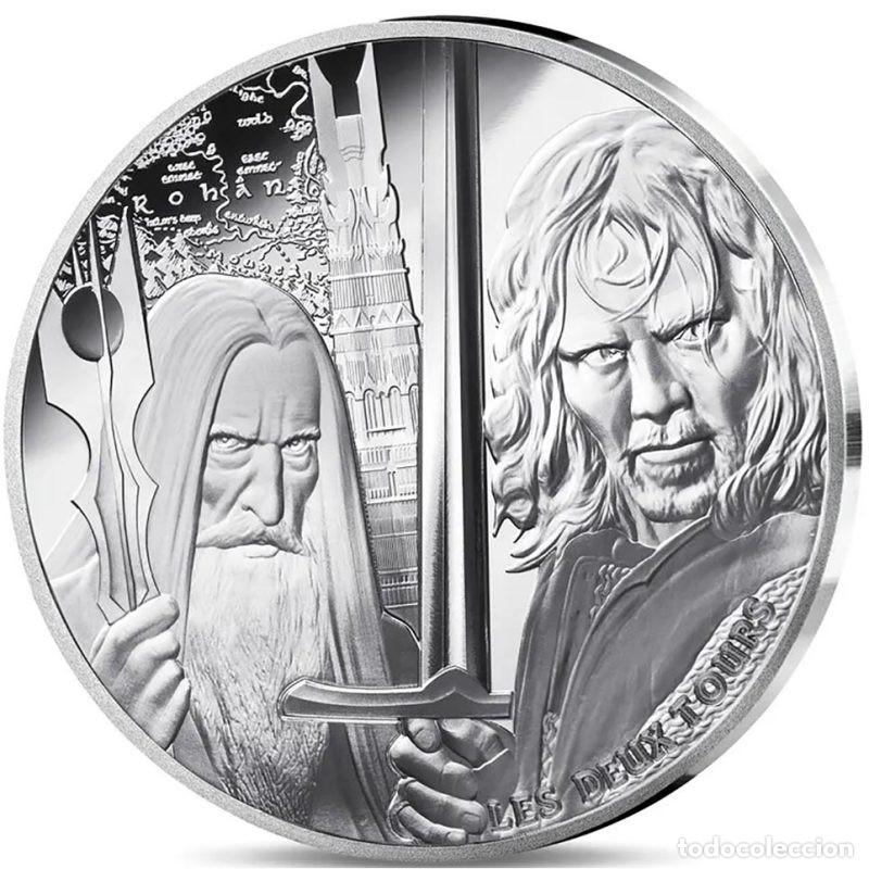 Monedas antiguas de Europa: FRANCIA 10 EURO DE PLATA 2026 EL SE&Ntilde;OR DE LOS ANILLOS . LAS DOS TORRES