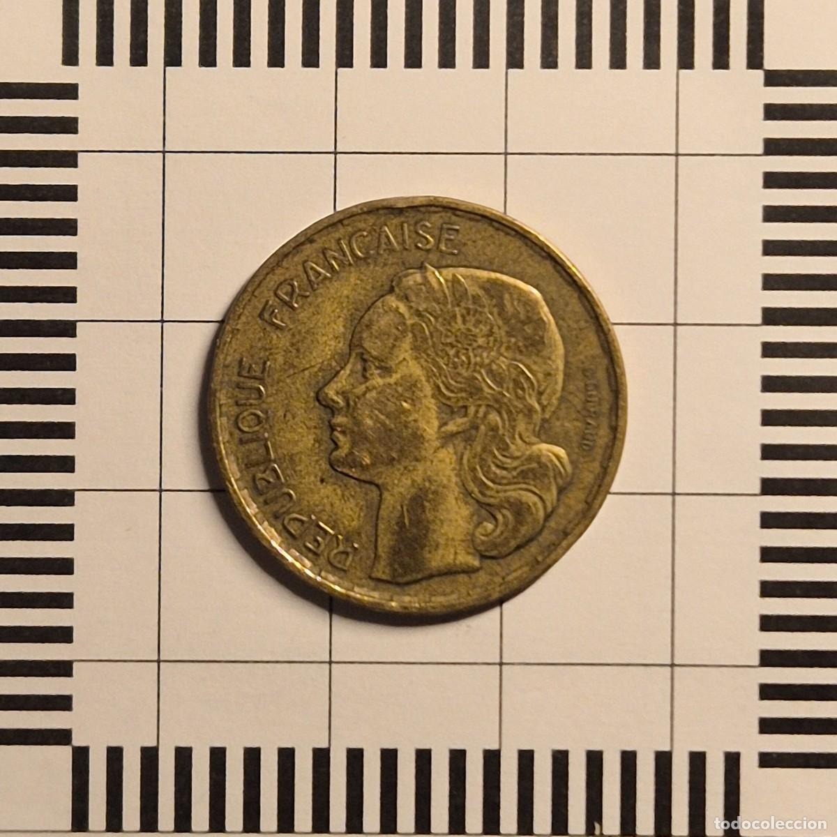 Monedas antiguas de Europa: 20 FRANCOS, FRANCIA. 1952. (KM#917.1).