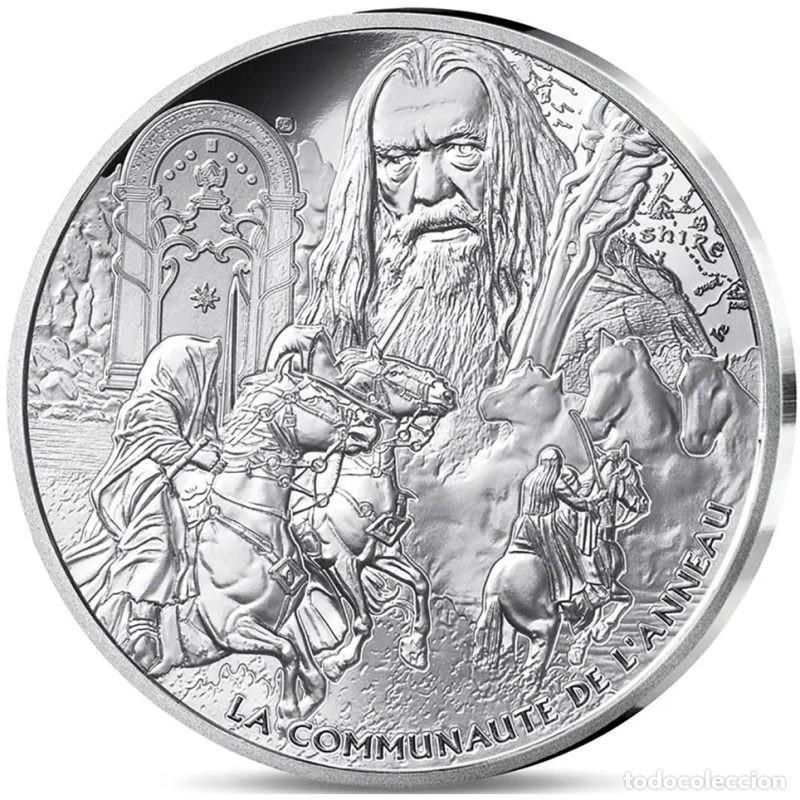 Monedas antiguas de Europa: FRANCIA 10 EURO DE PLATA 2026 EL SE&Ntilde;OR DE LOS ANILLOS . LA COMUNIDAD DEL ANILLO