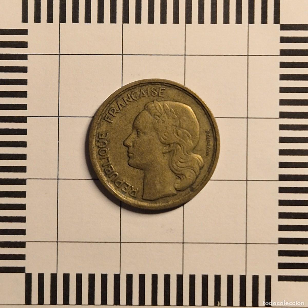 Monedas antiguas de Europa: 10 FRANCOS, FRANCIA. 1955. (KM#915.1).