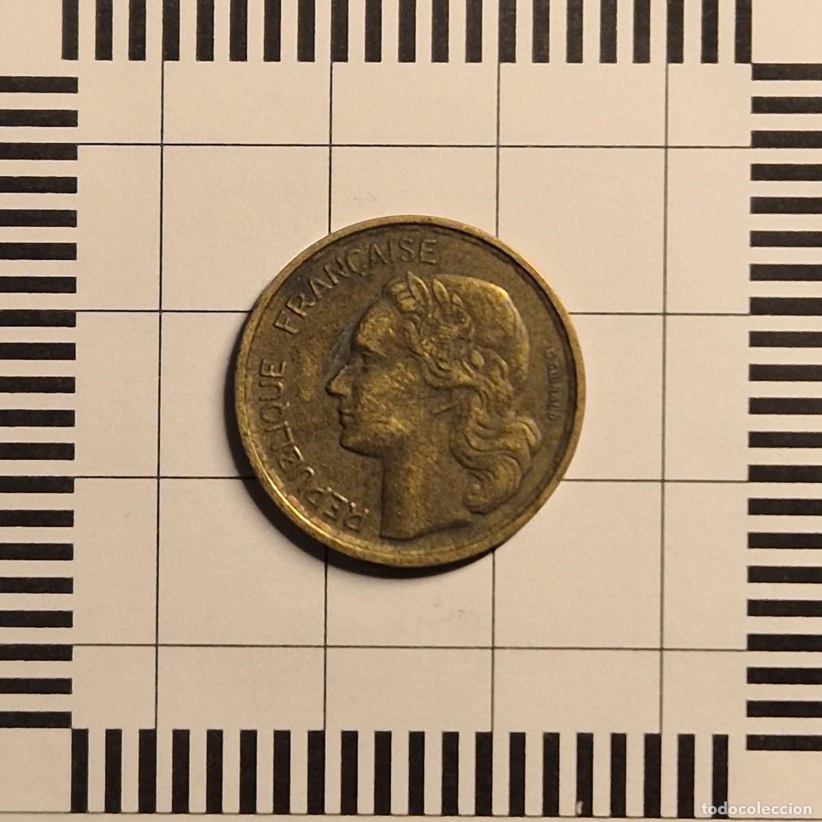 Monedas antiguas de Europa: 10 FRANCOS, FRANCIA. 1952 B. (KM#915.2).