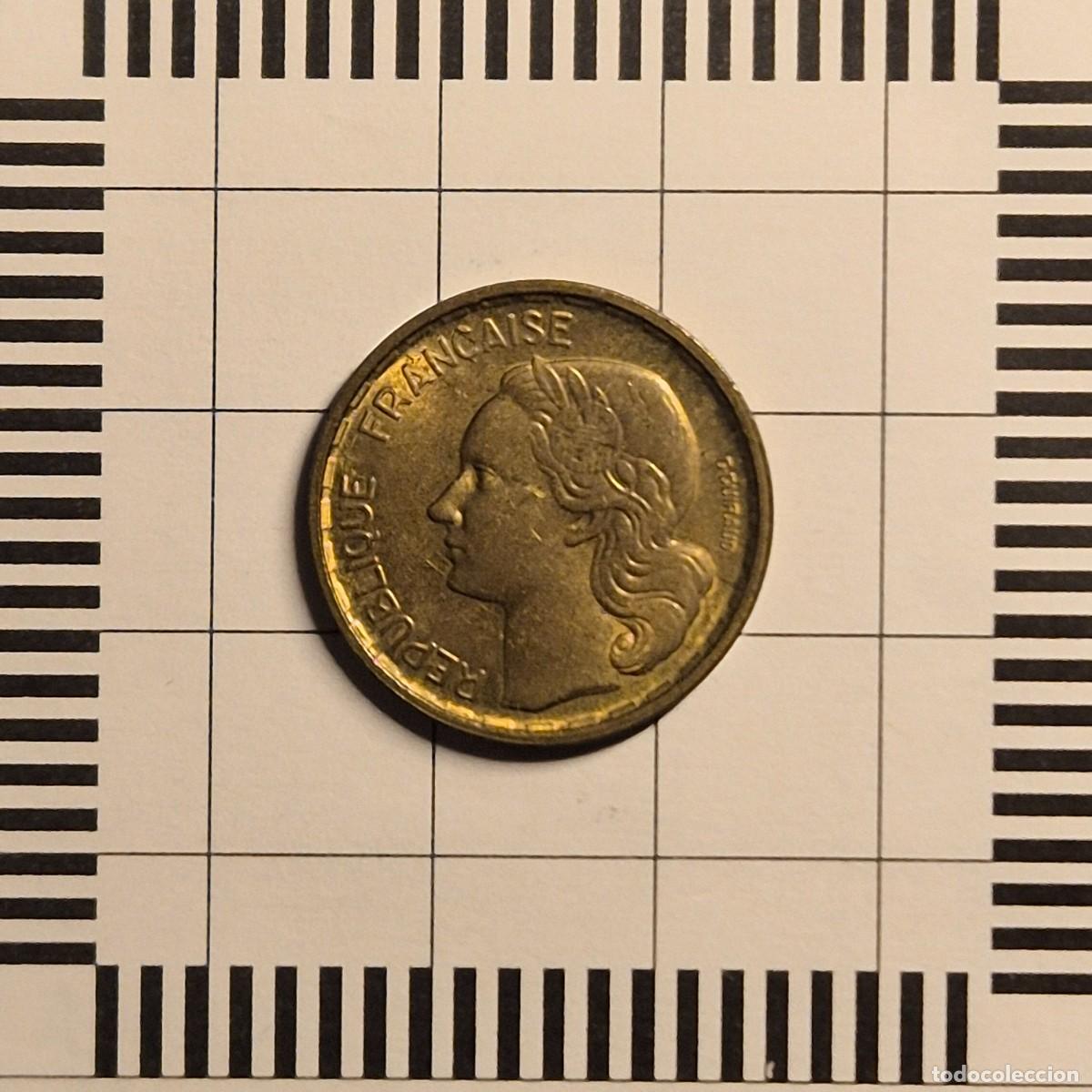 Monedas antiguas de Europa: 10 FRANCOS, FRANCIA. 1952 B. (KM#915.2).