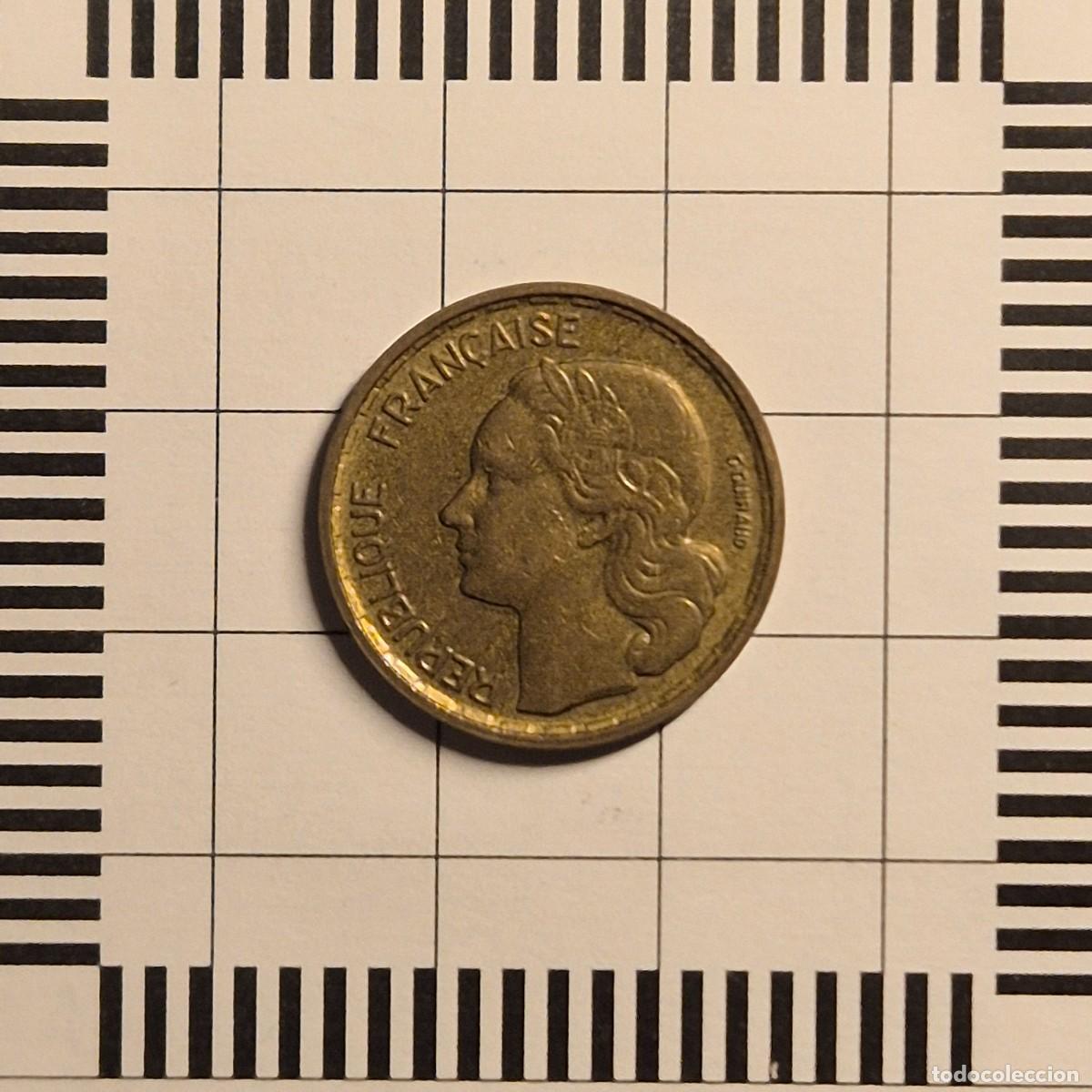 Monedas antiguas de Europa: 10 FRANCOS, FRANCIA. 1952. (KM#915.1).
