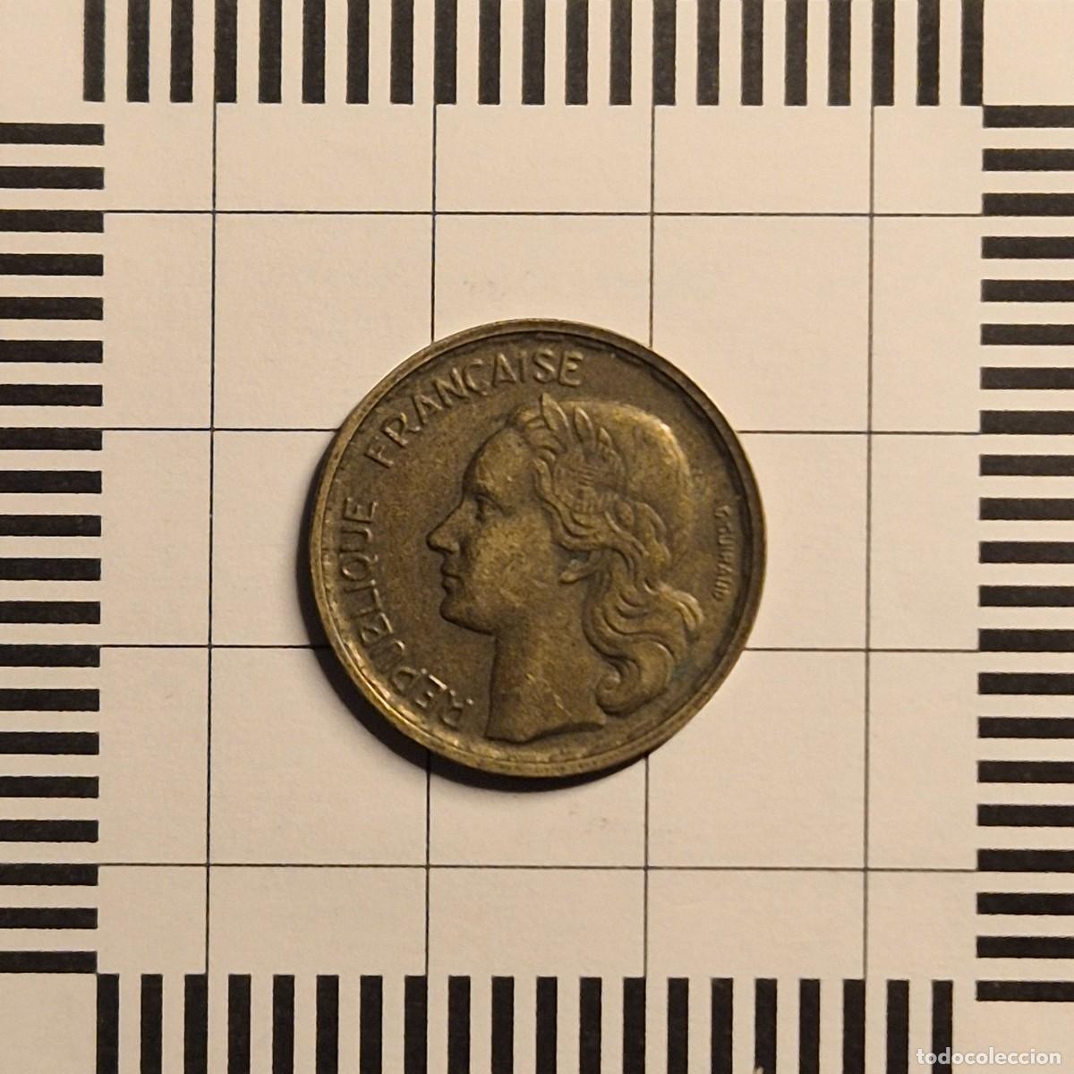 Monedas antiguas de Europa: 10 FRANCOS, FRANCIA. 1951 B. (KM#915.2).