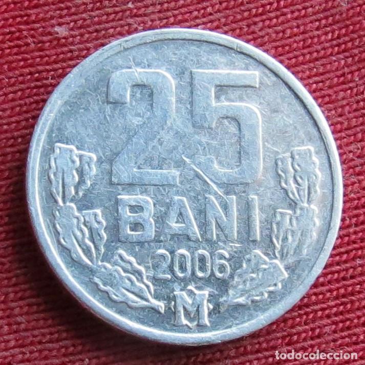 Alte M&uuml;nzen aus Europa: Moldavia 25 bani 2006 KM# 3 Lt 291 Moldova