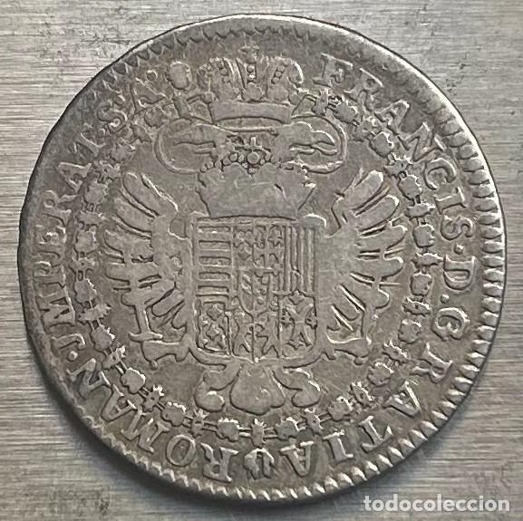 Monedas antiguas de Europa: MEDIO KRONENTHALER 1758 PAISES BAJOS AUSTRIACOS