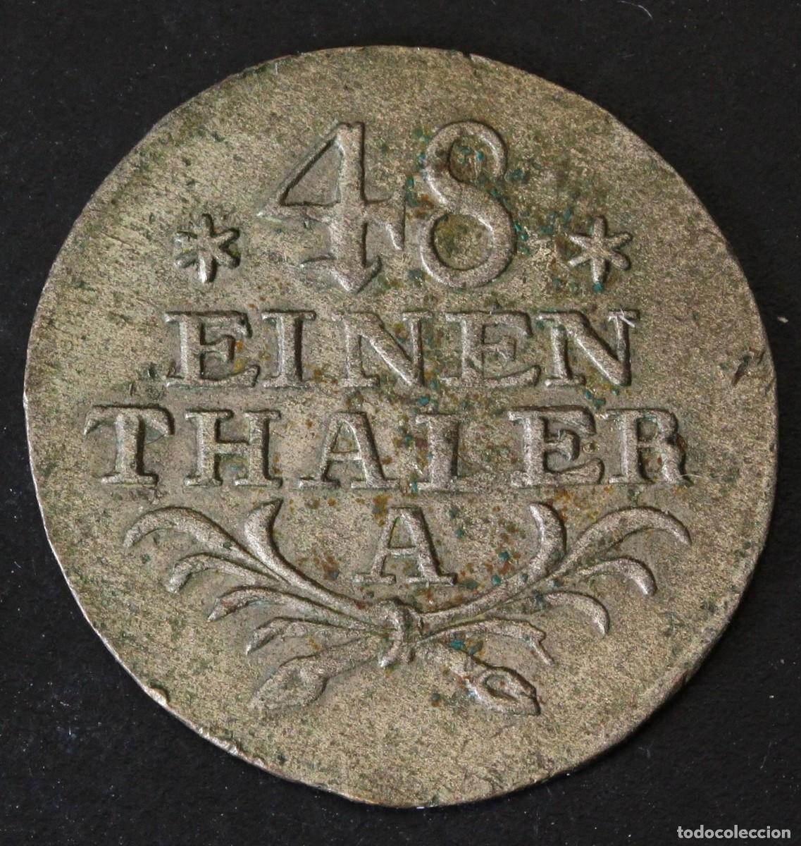 Monedas antiguas de Europa: 1/48 DE THALER 1765 PRUSIA