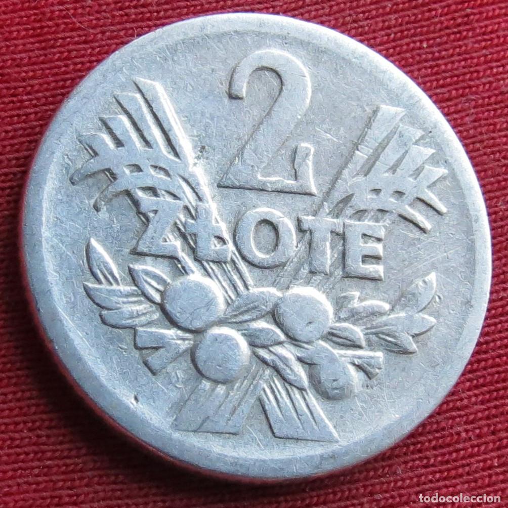 Monedas antiguas de Europa: Polonia 2 zlotych 1958 Y# 46 Lt 1354 *V1